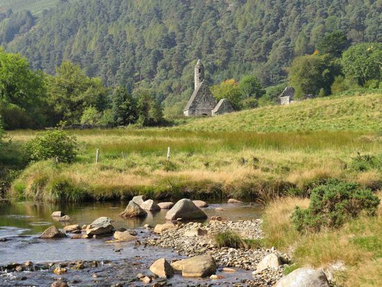 Glendelough in den Wicklow - Mountains