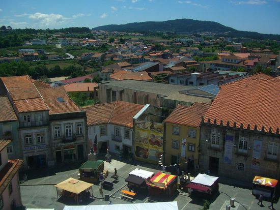 Blick vom mittelalterlichen Stadtturm.