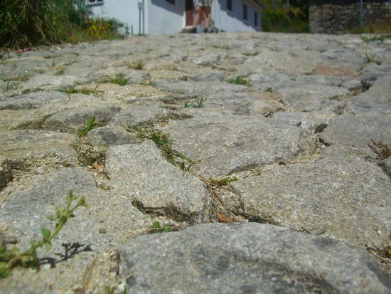 Der Caminho aus Stein...