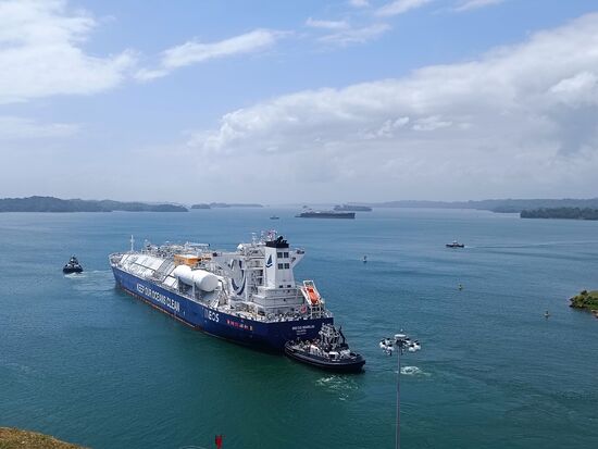 Der Gatunsee, vor über 100 Jahren durch einen Staudamm entstanden, ist Teil des Panamakanals, viele Inseln, Sehenswert.