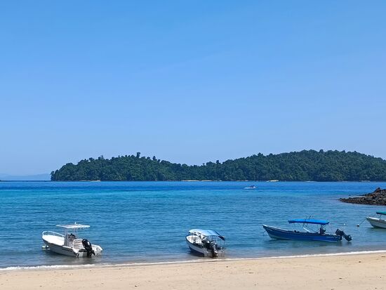 An der Station im Nationalpark zum Lunch.