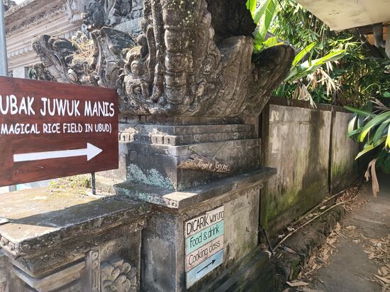 Das ist der mehr als unscheinbare Eingang...und die ersten 100-150m sind nicht anheimelnd...aber es wird viel besser...