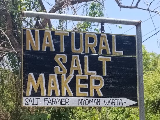 Durch das Hinweisschild kaum zu verfehlen.