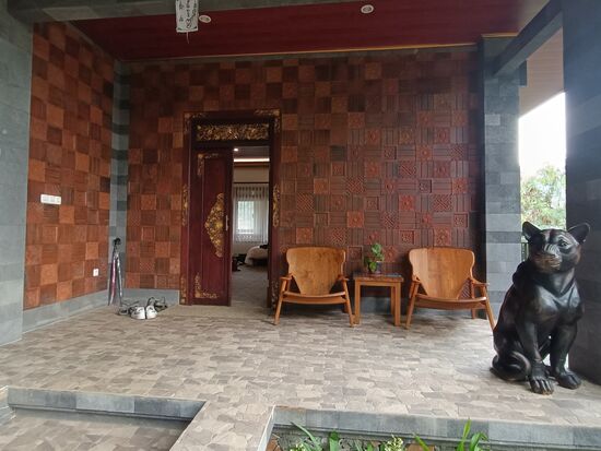 Unsere Villa "black panther".