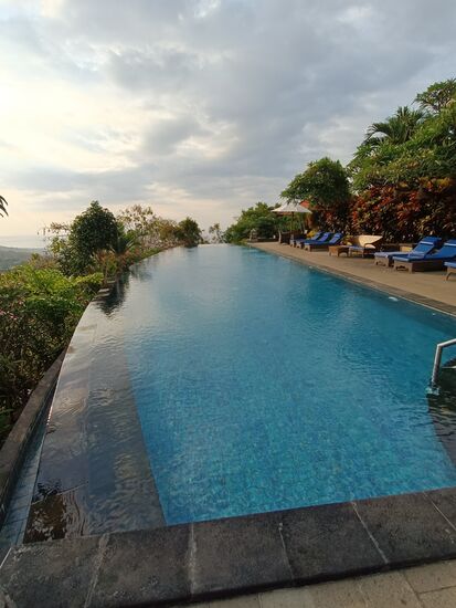 So ein herrlicher Pool...heute ganz für uns.