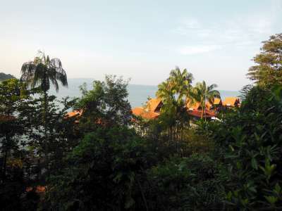 unser morgendlicher Ausblick vom Balkon...hier leider ohne Geräuschkulisse