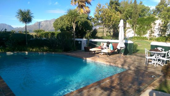 Wasser 16 Grad, aber wir waren drin...