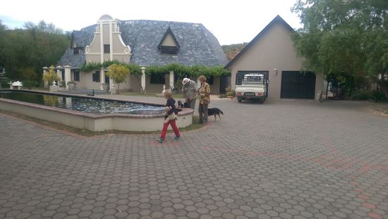 Das Losfahren fiel richtig schwer...