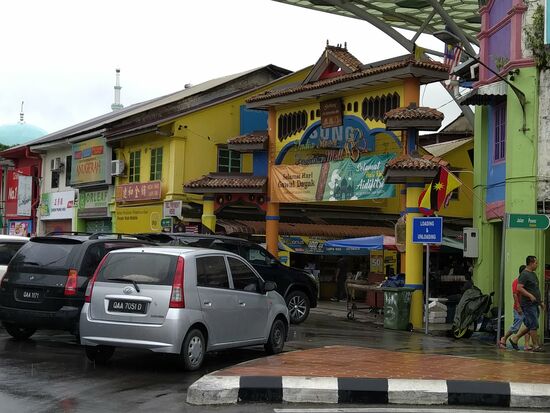 Eingang zur India Street.