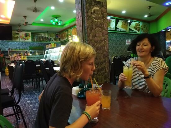 Warten auf´s Essen.