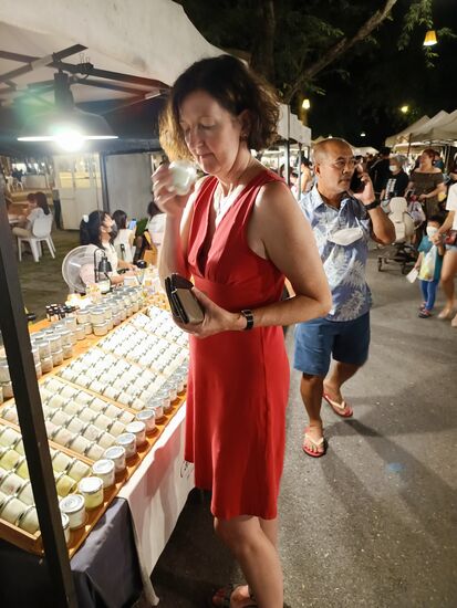 Es fällt so schwer, sich bei den Duftkerzen zu entscheiden...