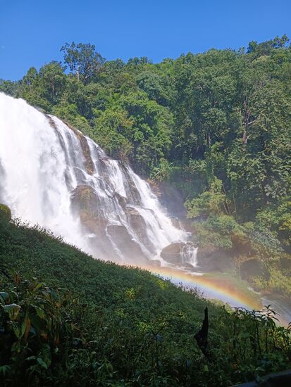 Gleidh noch mit einem Regenbogen, später folgte noch ein zweiter,