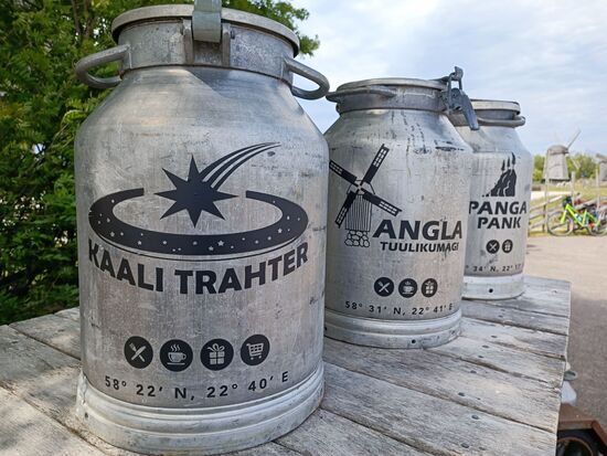 Nebenbei: Werbung für unser Tagesprogramm