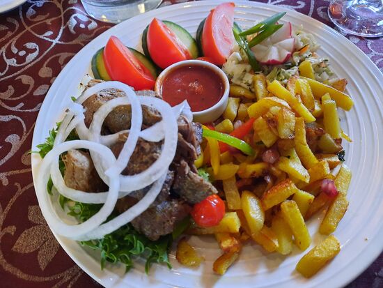 Und Lamm dazu. Klasse.