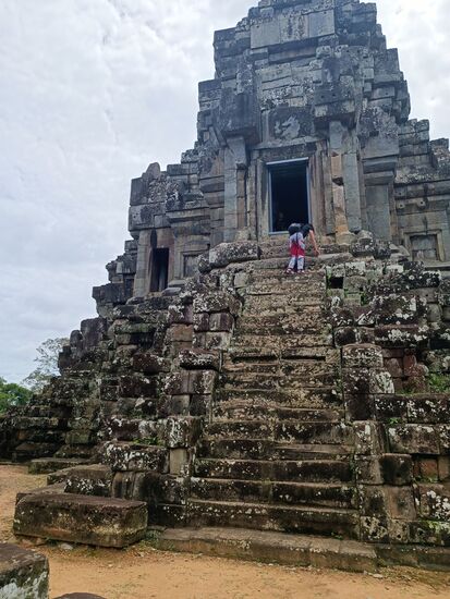 Die Stufen sind durchaus eine Herausforderung,