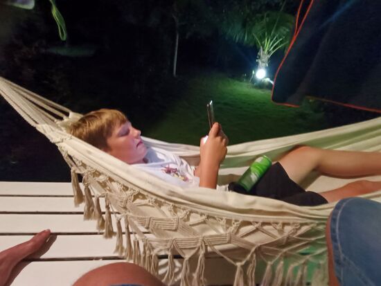 so sieht ein zufriedenes Kind aus (´tschuldigung Jugendlicher)