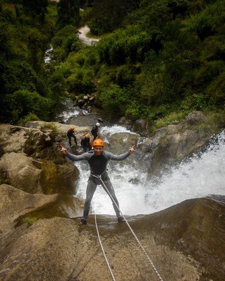 Canyoning Banos
