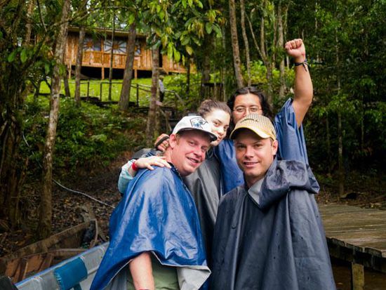 Hatten eine richtig gute Zeit Cuyabeno Nationalpark