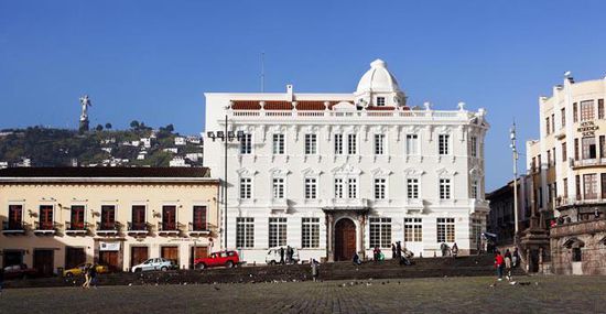 Zentrum von Quito