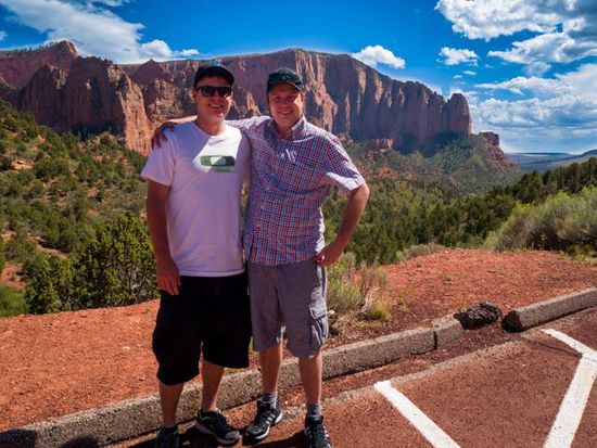 Remo und Silvan, Zion National Park