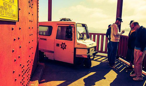 Bridge Patrol, Golden Gate Bridge, San Francisco