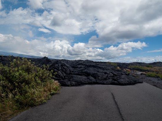 Lavastrom, Volcano National Park