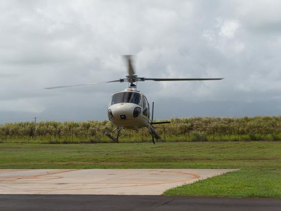 Ab geht's auf einen Rundflug über Kauai