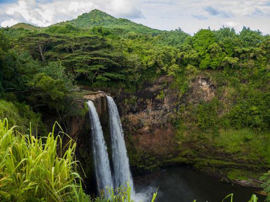 Wasserfall bei Lihue