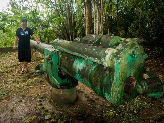 War in the Pacific National Park - Pitis Guns