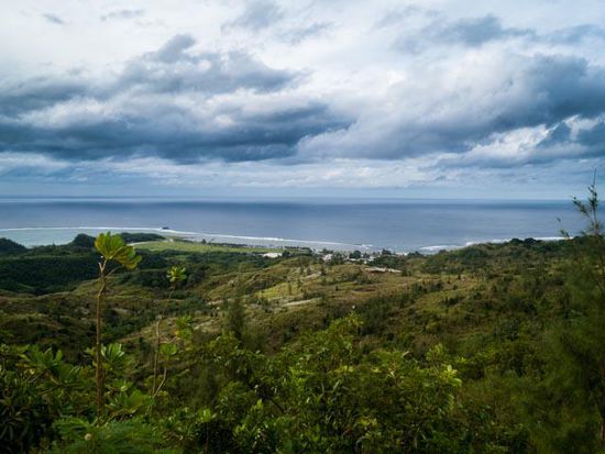 War in the Pacific National Park - Ausblick auf Assam Bay