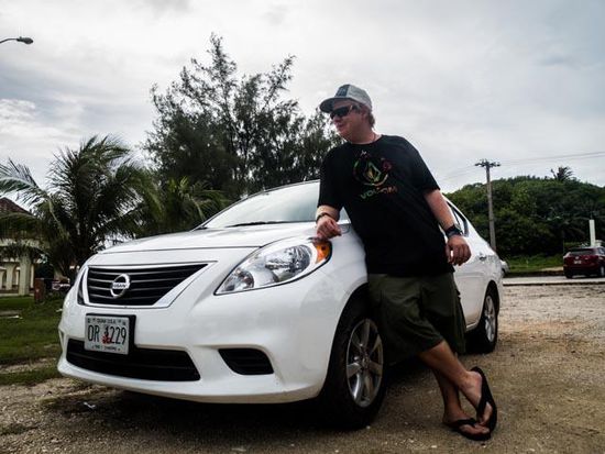 Unser Auto in Guam