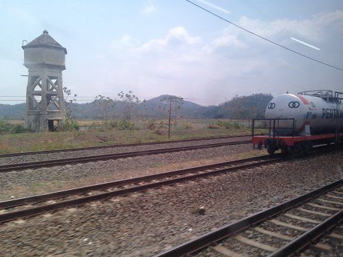 Zugreise nach Yogyakarta