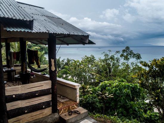 Unser Bunglaow im Panaroma Resort auf Bunaken Island
