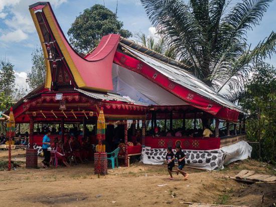 Beerdigung, Toraja