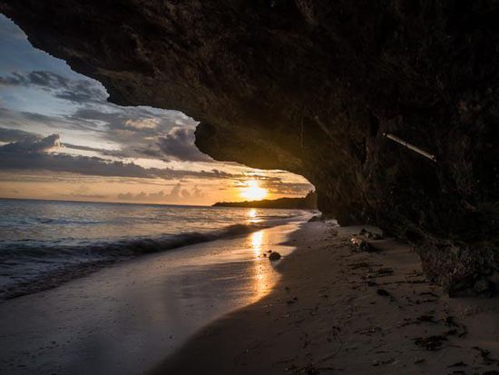 Sonnenuntergang Bira