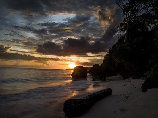 Sonnenuntergang Bira