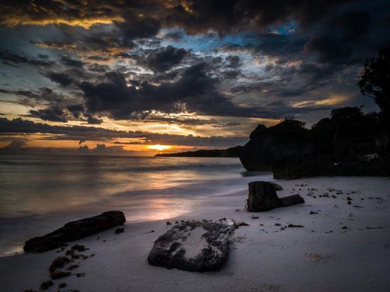 Sonnenuntergang Bira