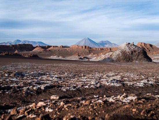 Moon Valley, wie gesagt das Weisse ist Salz und kein Schnee