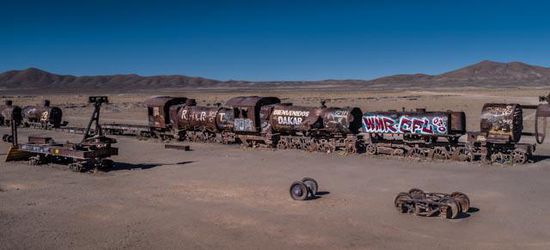 Zugsfriedhof bei Uyuni