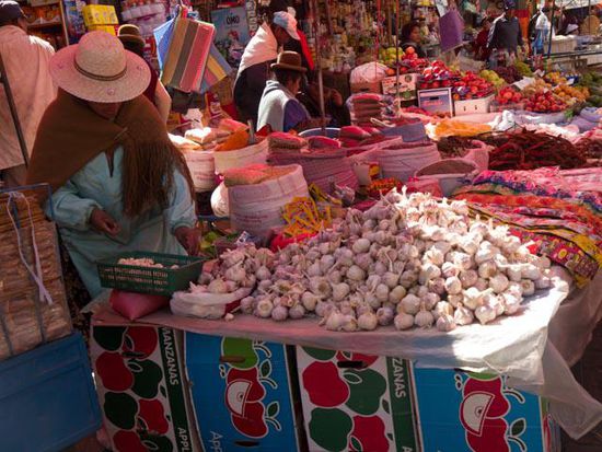 Markt in La Paz