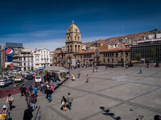 Kirche San Farncisco, Zentrum La Paz