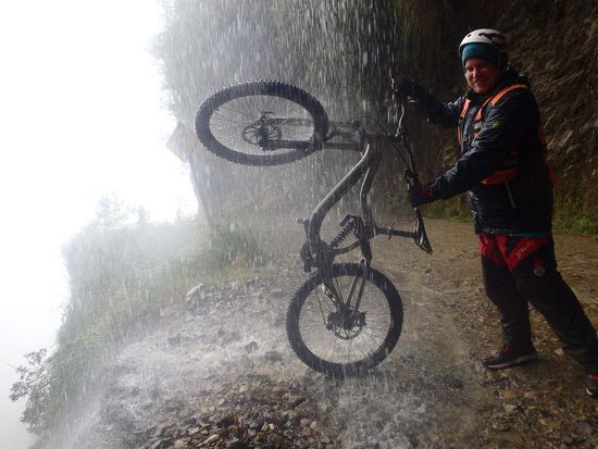 kurze Bike Reinigung