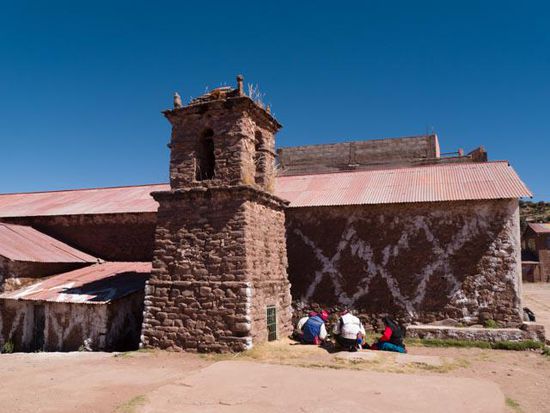 Hauptplatz Taquile Island