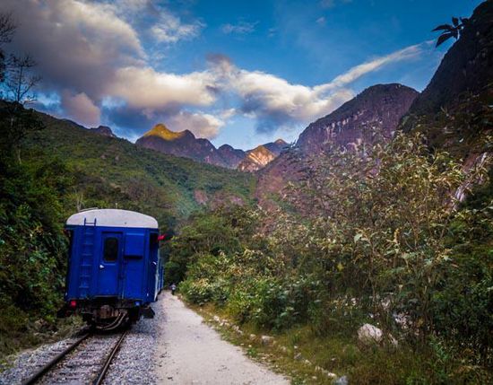 Eisenbahn zwischen Hydro Electrica und Acuas Caliente