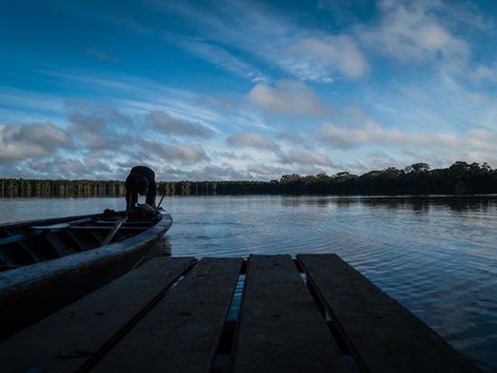 Morgenstimmung über dem Lake Sandoval Reserve