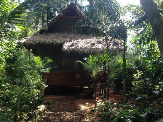 Unser wunderbares Bungalow in der Anaconda Lodge