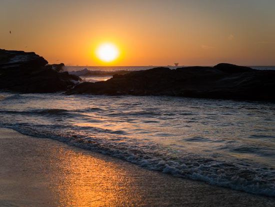 Sonnenuntergang Lobitos