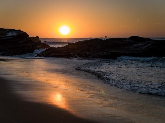 Sonnenuntergang Lobitos