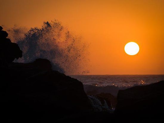 Sonnenuntergang Lobitos