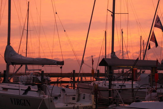 Schöner Sonnenuntergang